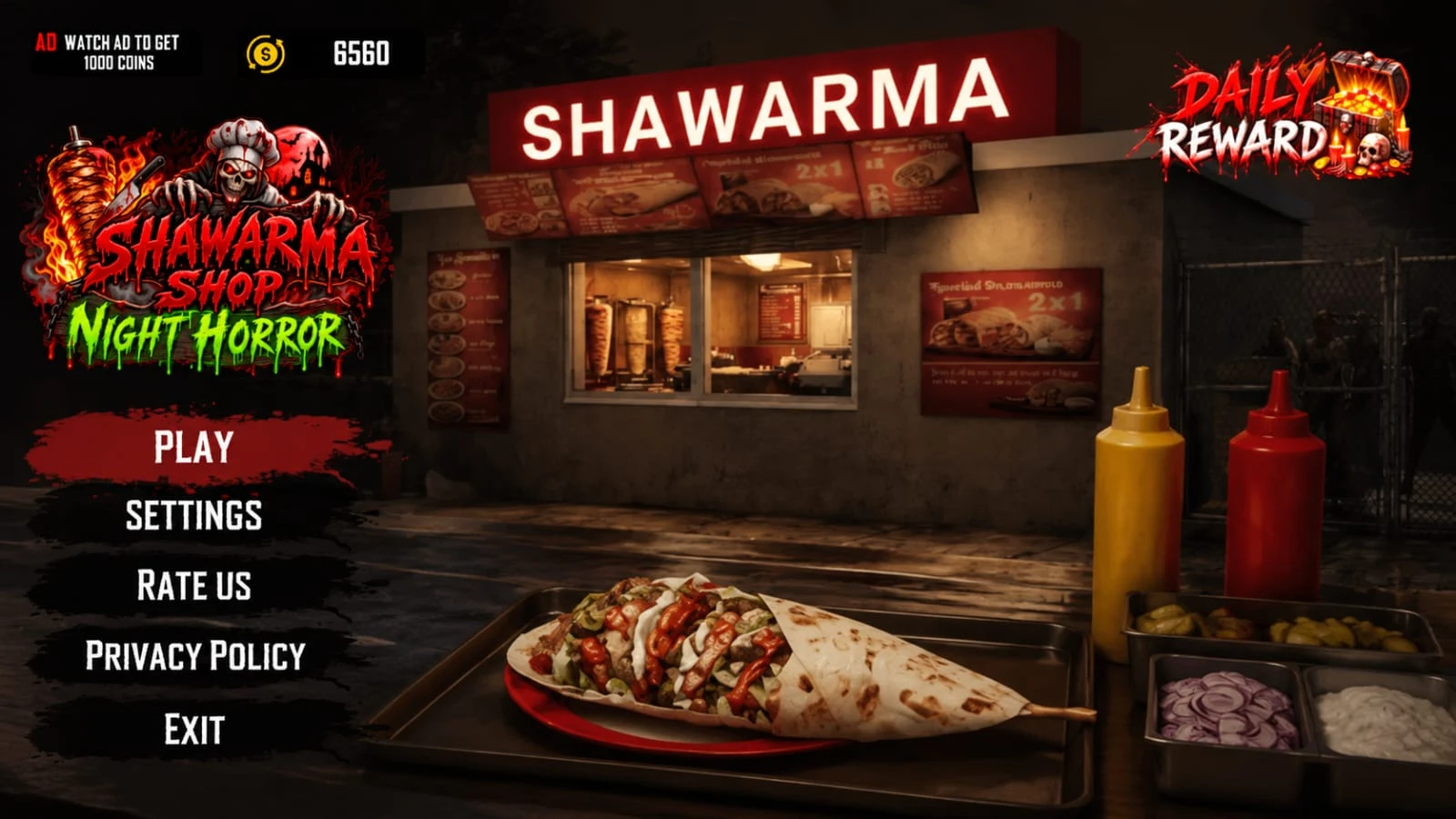 Shawarma Shop: Night Horror screenshot